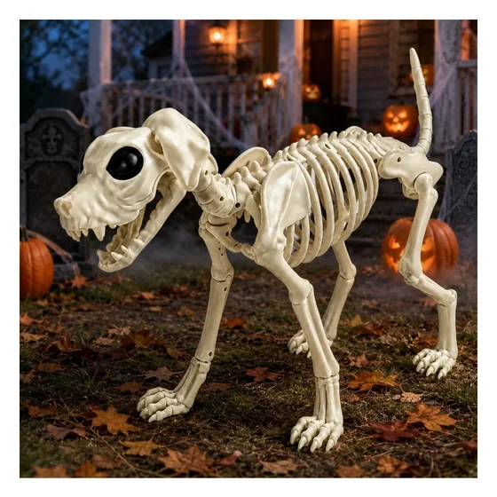 Barkmoor Skeleton Dog, closer in