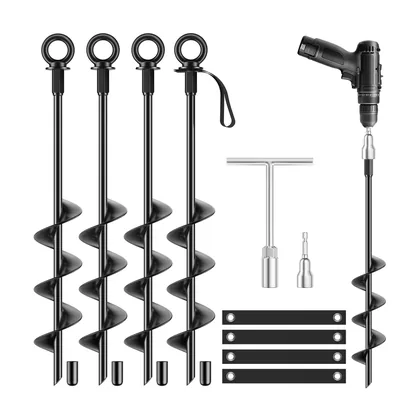 Deadhold Anchor Kit, 4 pack, studio packshot on white
