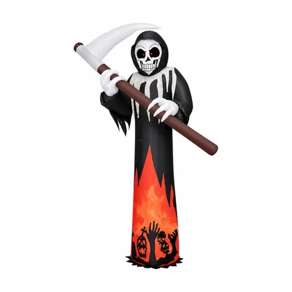 Dreadmoor 12 ft Reaper Inflatable, studio packshot on white
