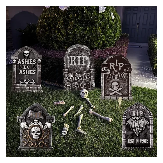 Stonewick Headstone Set, closer in