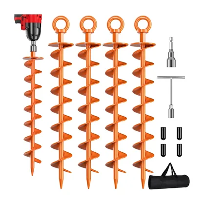 Stormset Anchor Kit, 4 pack, studio packshot on white