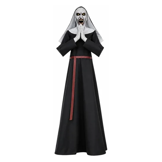 Valak The Nun Animatronic, closer in
