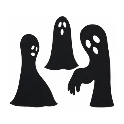 Vesper Phantom Window Silhouettes, 3 pack, studio packshot on white